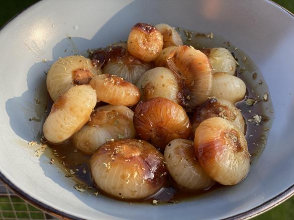 Cipolline agrodolci burro e aceto di mele