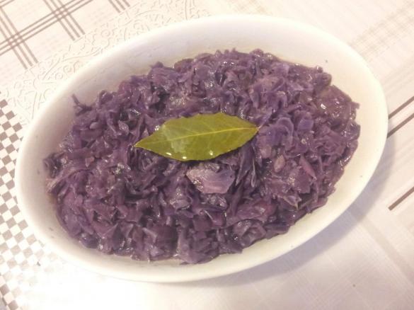 Cavolo rosso all'alloro