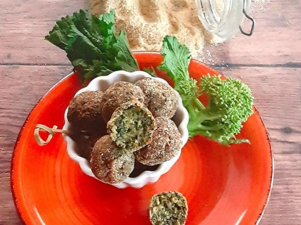 Polpettine con cime di rape luganega a modo mio