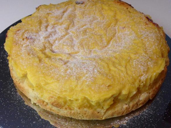 Delizia al limone con crema Bimby affogata