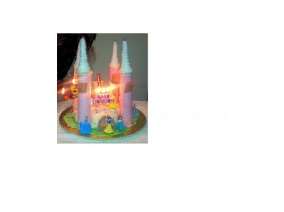 Torta castello principesse