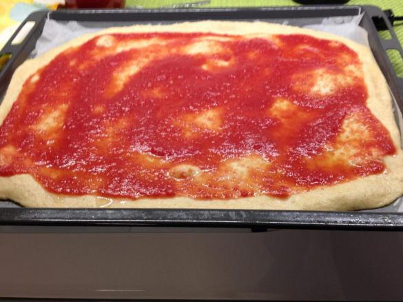 LA PIZZA DEL SABATO SERA CON LIEVITO MADRE ESSICCATO