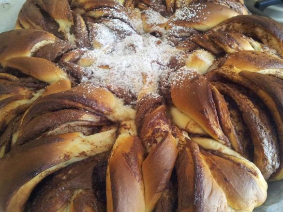 FIORE DI PANBRIOCHE ALLA NUTELLA