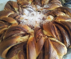 FIORE DI PANBRIOCHE ALLA NUTELLA