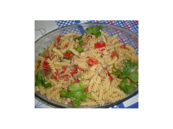 Fusilli con ratatouille al profumo di mare