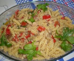 Fusilli con ratatouille al profumo di mare