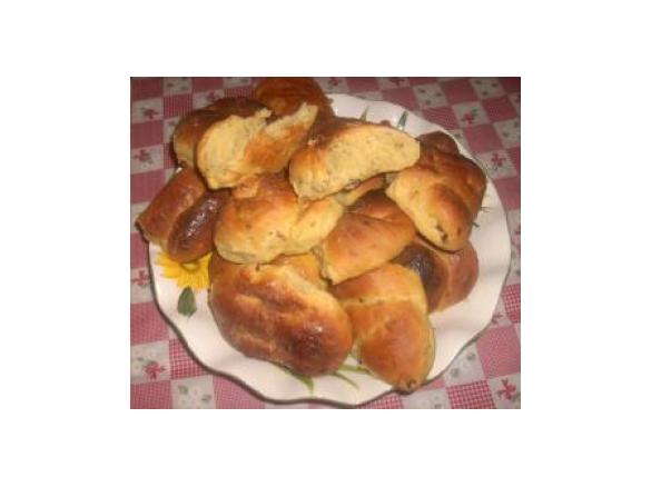 PANE SVEDESE ALLO ZAFFERANO(DOLCE DI SANTA LUCIA)