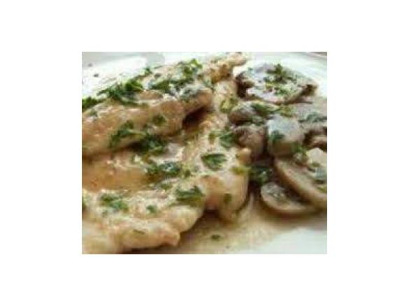 SCALOPPINE AI FUNGHI CHAMPIGNON