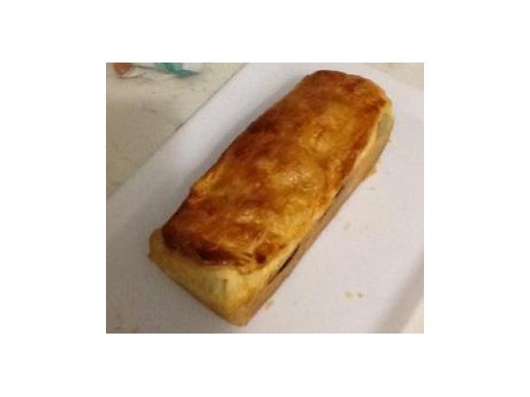 Pizza farcita in pasta sfoglia 