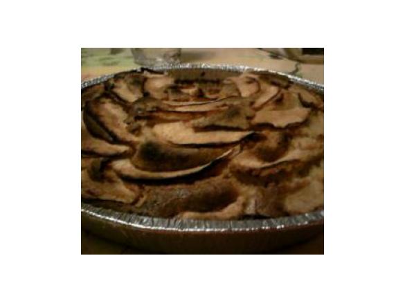 Torta di mele con farina di riso