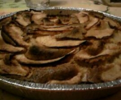 Torta di mele con farina di riso