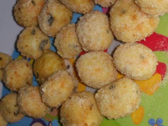 polpettine orata,carota e patata