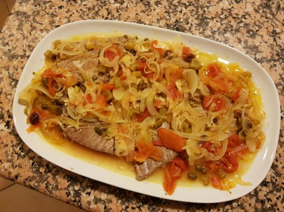 tonno con cipolla