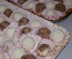Palline di cocco e mandorle
