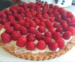 Crostata di lamponi