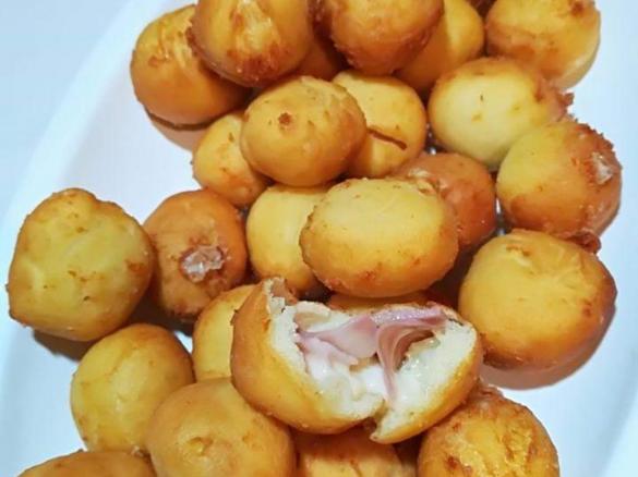 Bombe di mortadella e provolone