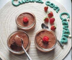 Mousse al cioccolato senza panna