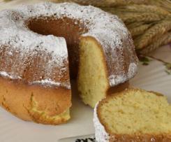 Ciambella all'arancia e panna