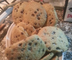 cookies con gocce di cioccolato