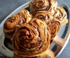 Girelle al cioccolato