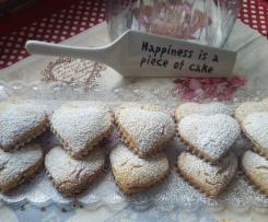 Cuori di frolla ripieni
