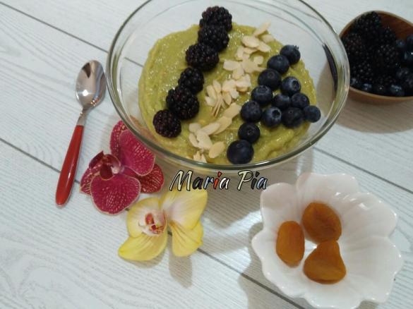 SMOOTHIE CON YOGURT ALLA VANIGLIA ~ contest dessert yogurt ~