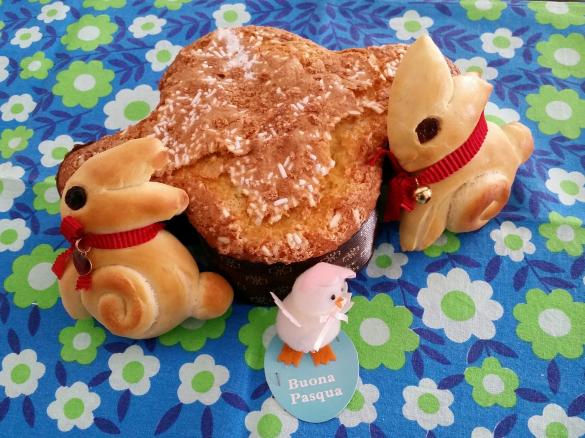 Colomba veloce agli amaretti