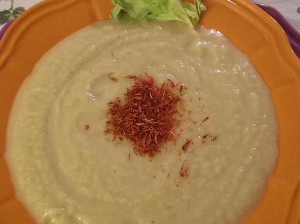 Crema di Sedanorapa e Finocchi al profumo di Zafferano (Veg)