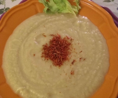 Crema di Sedanorapa e Finocchi al profumo di Zafferano (Veg)