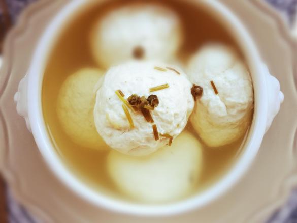 Polpette profumate al limone con gelée di vino bianco-CONTEST POLPETTE NON FRITTE