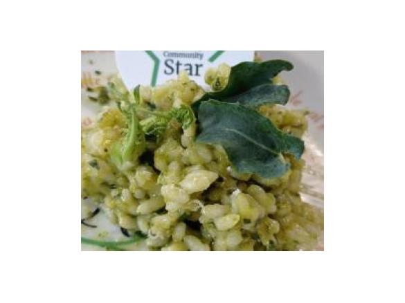 Risotto con broccolo fiolaro