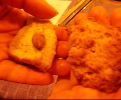 Biscotti semintegrali con fruttosio