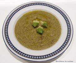 Crema di coste di broccolo romanesco