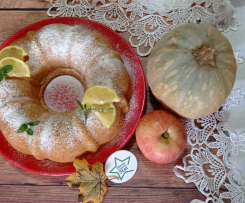 CIAMBELLA CON MELE ZUCCA E OLIO DI COCCO / contest mele