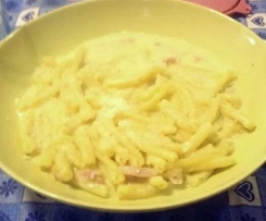 gemelli verdi con pancetta