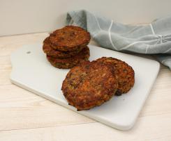 Burger di melanzane e fagioli - contest 7 ingredienti