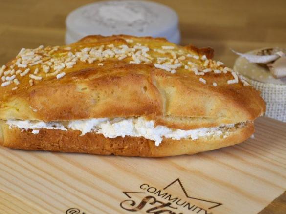Maxi brioche alla panna