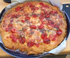 Pizza integrale alla soia