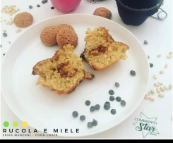 Cupcakes d'orzo con amaretto ed arancia *contest merende*