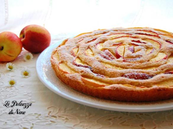 CROSTATA MORBIDA ALLE PESCHE