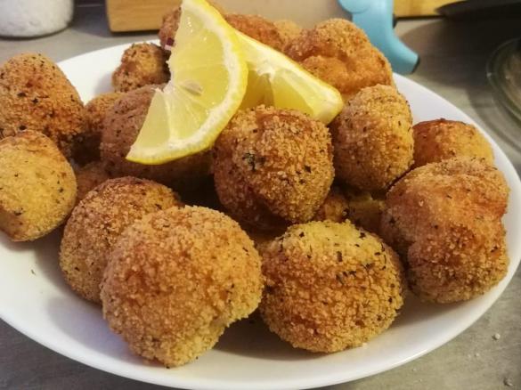polpette di merluzzo