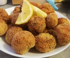 polpette di merluzzo