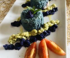 Soufflé di cavolo cappuccio rosso