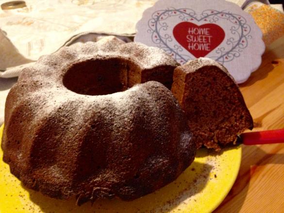 Torta al cioccolato senza burro e uova