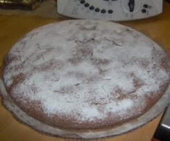 torta semplice al cioccolato