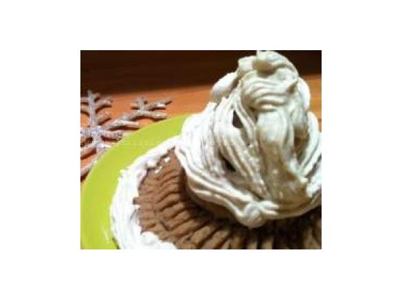 RICETTE DI NATALE - Montebianco Vegan della blogger Mariangela 