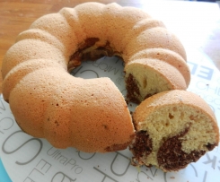 Ciambella marmorizzata con Okara