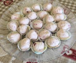 Palline di ricotta e ciliegie-Contest ciliegie