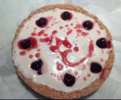 Cheescake/ torta gelato amarene e cocco