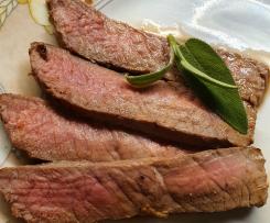 Tagliata di scottona al whisky con cottura sottovuoto
